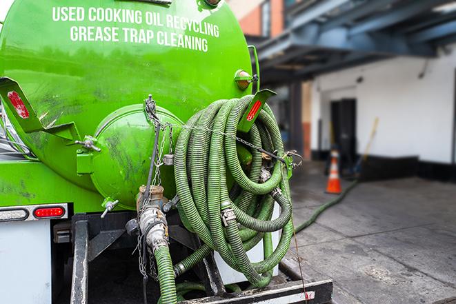 pumping grease from industrial kitchen in Port Matilda